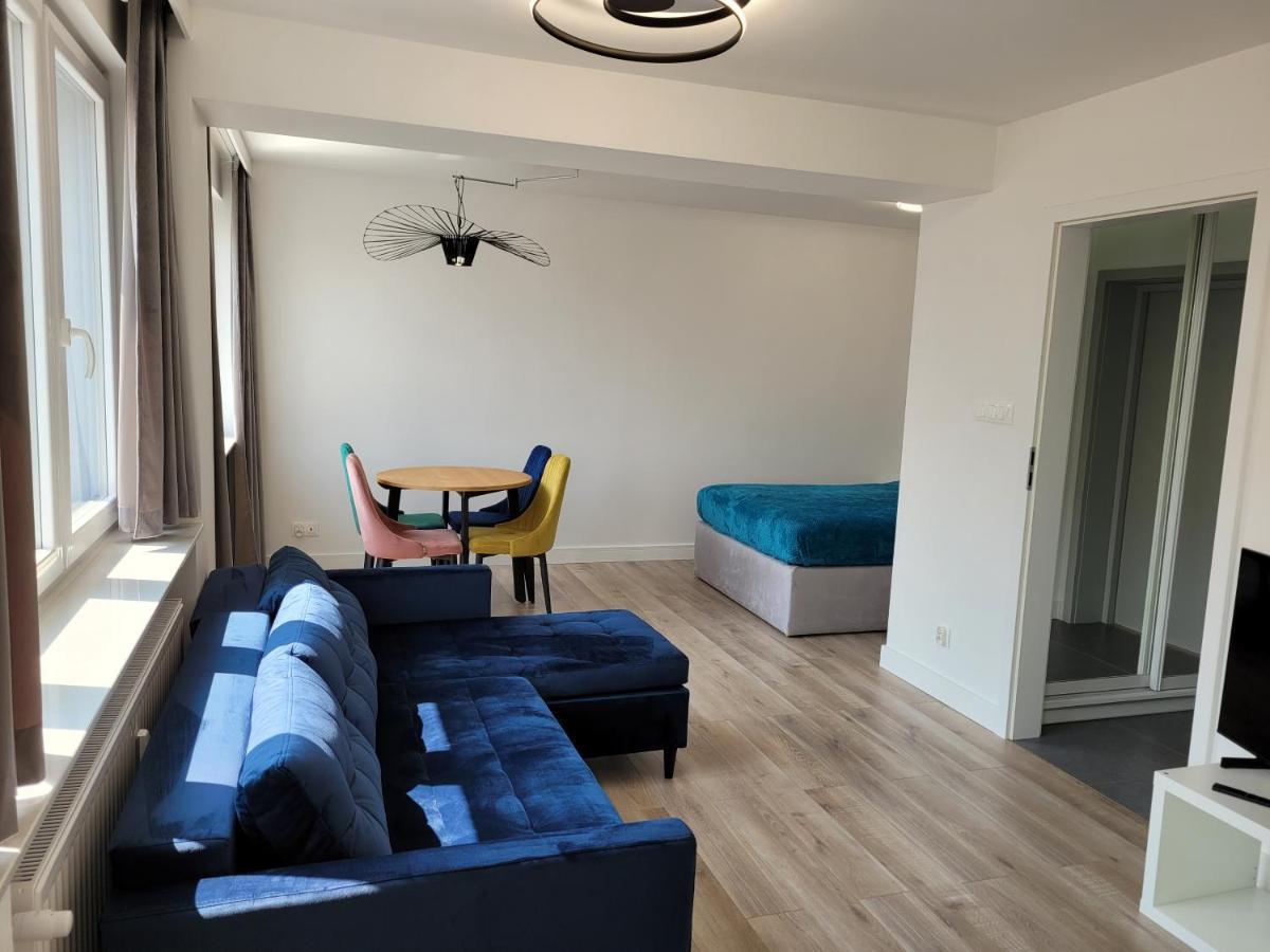 Ferienwohnung Sloneczny Apartament Przy Filharmonii, Walach Chrobrego Stettin Exterior foto