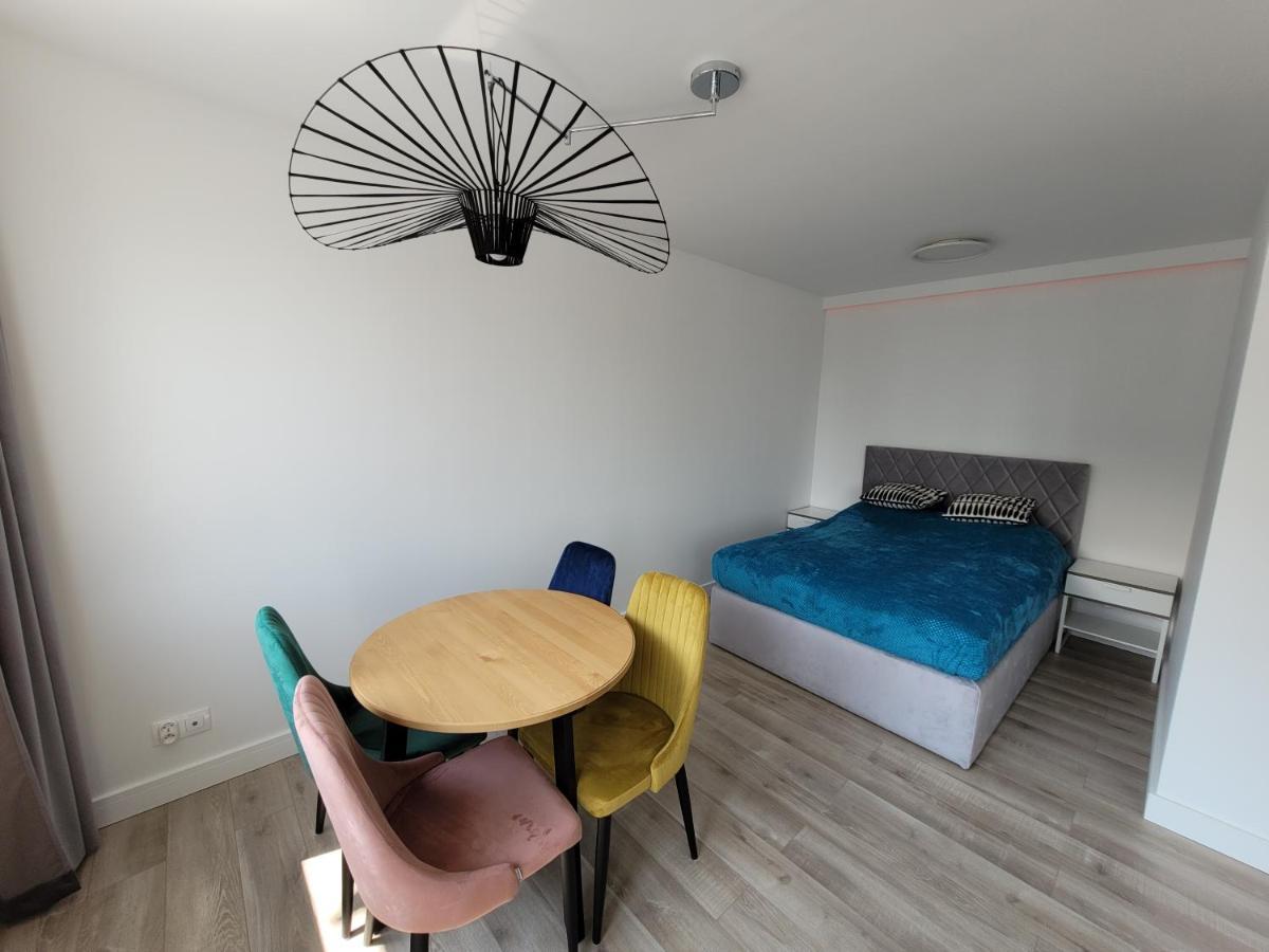 Ferienwohnung Sloneczny Apartament Przy Filharmonii, Walach Chrobrego Stettin Exterior foto